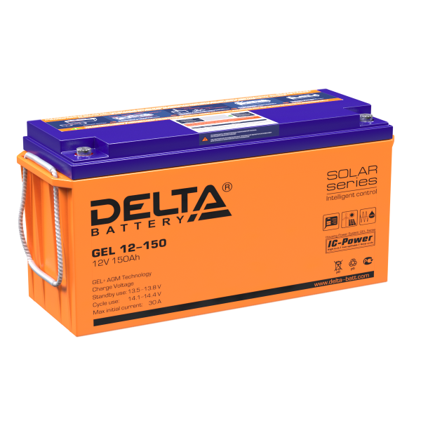 Аккумулятор для ИБП Delta Battery GEL 12-150 12 В 150 Ач