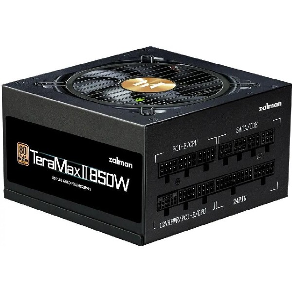 Блок питания Zalman ZM850-TMX2 850 Вт, Ret, черный,